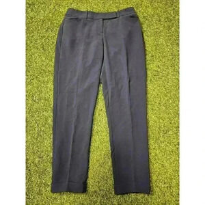 White House Black Market Navy Blue Size 2R The Slim Ankle Taper Pant WHBM